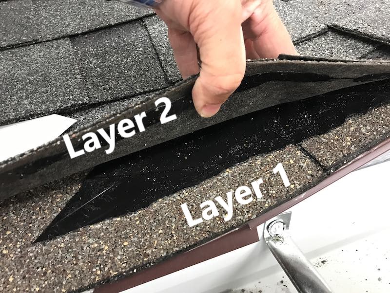 3 layer shingles